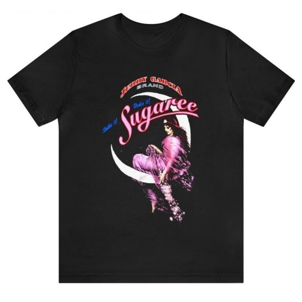 Vintage 1996 Jerry Garcia Band Sugaree T-Shirt Jam Rock Music Fan Tee